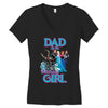 dad of the birthday girl Women's V-Neck T-Shirt