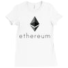 Ethereum Coin Ladies Fitted T-Shirt