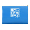 v3 eat sleep hockey Accessory Pouches