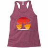 Samurai Sunset Racerback Tank