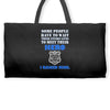 police officers dad Weekender Totes