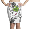 old gameboy Pencil Skirts