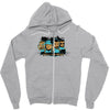 malviviendo Zipper Hoodie