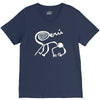 marca peru nazca lines monkey V-Neck Tee