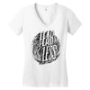 fearless Women's V-Neck T-Shirt