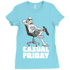 casual friday Ladies Fitted T-Shirt