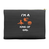 i'm a halloween kind of girl Accessory Pouches