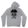 skull with beard Unisex Hoodie