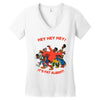 FAT ALBERT Women's V-Neck T-Shirt