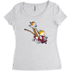 downhill Women's Triblend Scoop T-shirt