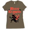 merry krampus Ladies Fitted T-Shirt