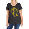 house od badger Ladies Curvy T-Shirt