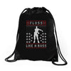 floss like a boss Drawstring Bags