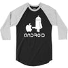 android robot spoof 3/4 Sleeve Shirt