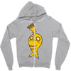 pikachuchu backwards Zipper Hoodie
