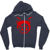 homunculus logo Zipper Hoodie