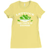 lettuce, the taste of sadness Ladies Fitted T-Shirt