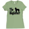 the dogfather labradoodle Ladies Fitted T-Shirt