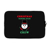 christmas baking team crew snowman Laptop sleeve