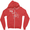 up and atom funny science best product Zipper Hoodie