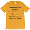 And God Said... Cool Tshirts T-Shirt