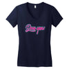 love you baby Women's V-Neck T-Shirt