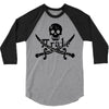 pi rate pirate 3/4 Sleeve Shirt