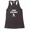 i swing both ways Racerback Tank