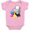 puker printer Baby Bodysuit