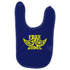 free mustache rides t shirt Baby Bibs