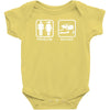 drifting   problem solved mens funny Baby Onesie