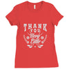 thank you very little Ladies Fitted T-Shirt