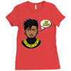 hey auntie Ladies Fitted T-Shirt