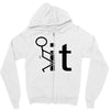 fk it funny college party Zipper Hoodie