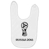 russia 2018 Baby Bibs