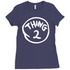 thing 2 Ladies Fitted T-Shirt