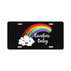 Rainbow Baby License Plate