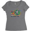 visit earth Women's Triblend Scoop T-shirt