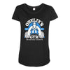 obelix's gym Maternity Scoop Neck T-shirt