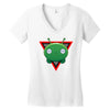 Final Space Mooncake with Triangle Women's V-Neck T-Shirt