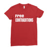free contraditions Ladies Fitted T-Shirt