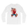 the flying spaghoofy monster Long Sleeve Shirts