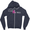 i can &amp; i will Zipper Hoodie