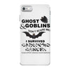 ghost &amp; goblins don't scare me! i survived carcionid cancer please sup iPhone 7 Case
