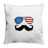 america Throw Pillow