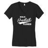 worlds greatest plumber Women's V-Neck T-Shirt