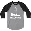 CheckMate, Chess Pawn,Chess Lover 3/4 Sleeve Shirt