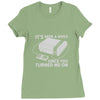it's been a while Ladies Fitted T-Shirt