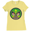 lucha libre   green Ladies Fitted T-Shirt