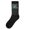 i ski like a girl Socks